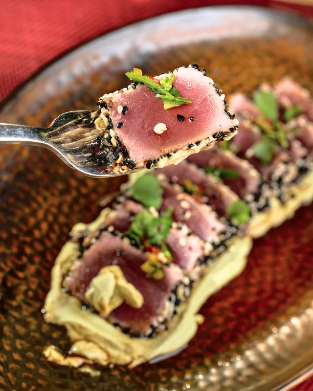 TUŃCZYK BLUEFIN / SEZAM / PONZU